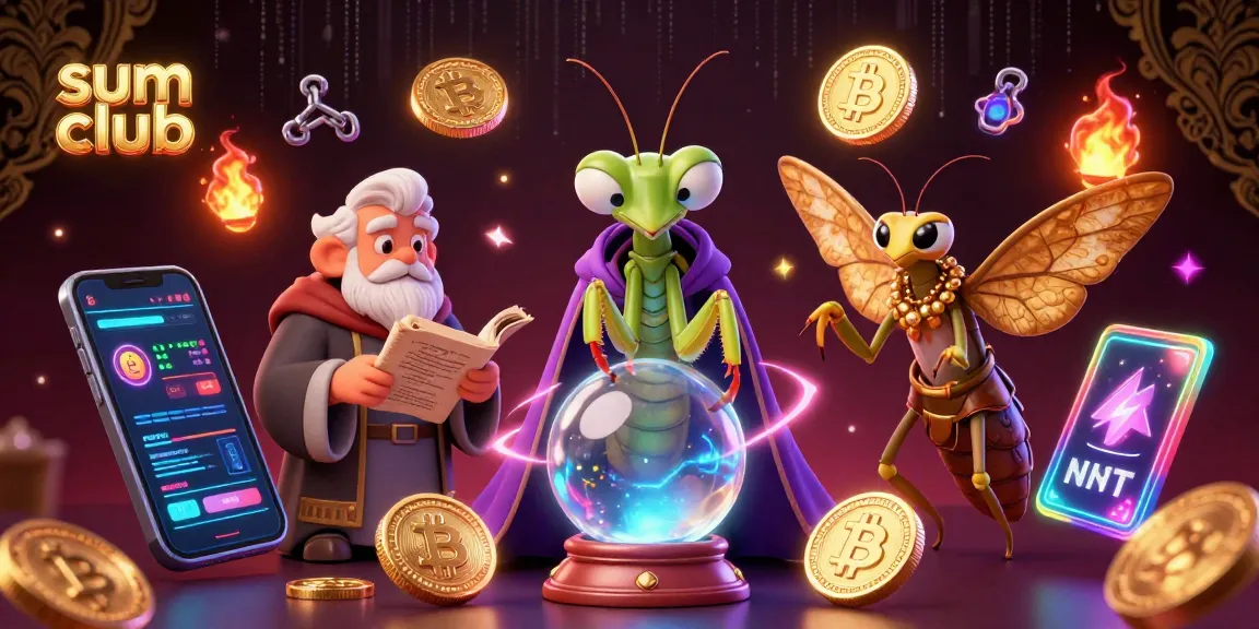 Experience the thrill at sum club with fortune tellers and blockchain excitement!