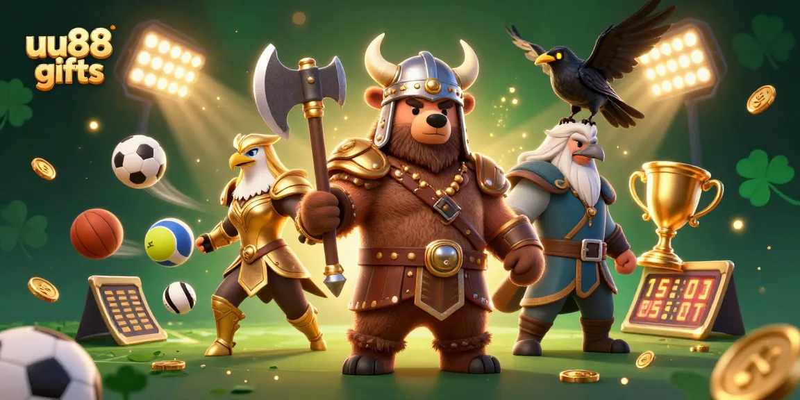 Experience the excitement of uu88 gifts featuring dynamic casino action with Viking and Valkyrie elements.